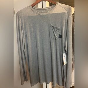 Saxx Heather Gray Long Sleeve Tee